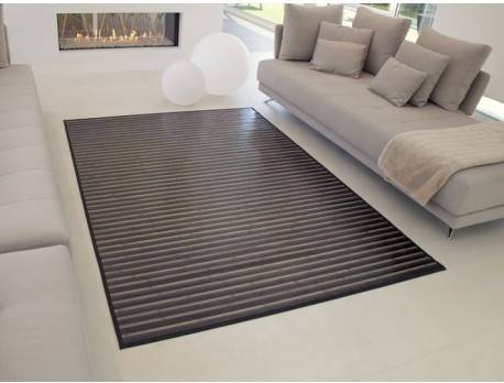 Alfombra Bambú Gris 170x240 cm