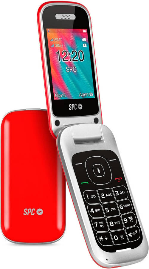 Teléfono Móvil SPC Velvet (2.4'' - Dual SIM - Rojo)