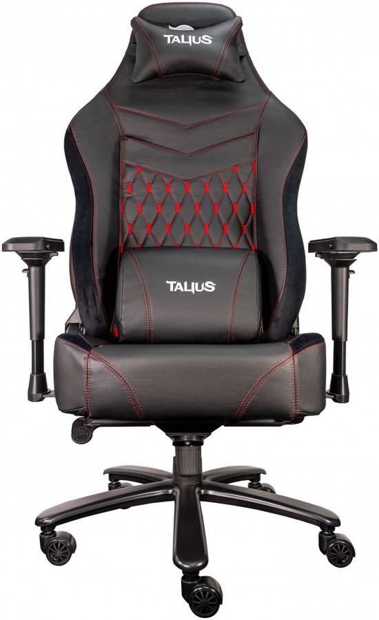 Silla Gaming TALIUS Mamut (Hasta 170 Kg - Clase 4 - Negro y Rojo)