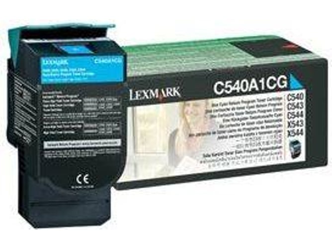 Tóner LEXMARK C540A1CG Cyan