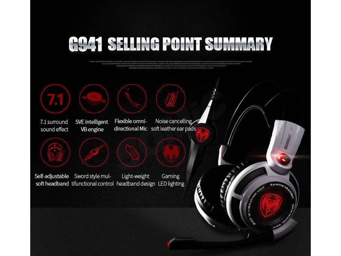 AURICULARES GAMING CALIDAD