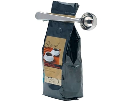 Cuchara De Medida para café con clip craft lexpress kitchencraft pinza incorporada acero inoxidable 18 cm 8