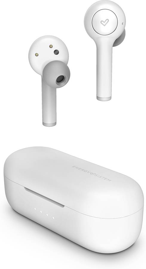 Auriculares Bluetooth True Wireless ENERGY SISTEM Style 7 (In Ear - Micrófono - Blanco)