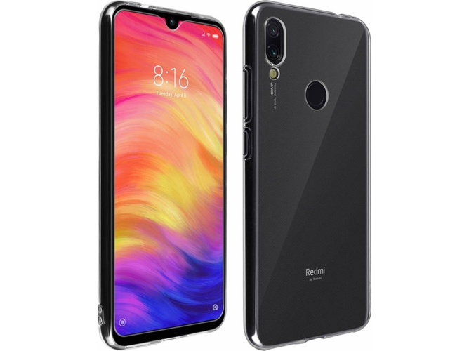 Carcasa y Protector de Cristal Templado Xiaomi Redmi Note 7 AVIZAR 360 Transparente