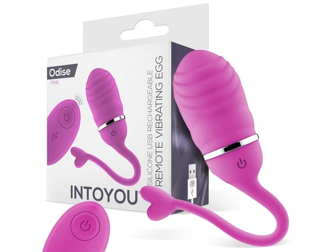 Huevo Vibrador Control Remoto Odise Usb Silicona Rosa INTOYOU | Worten.es