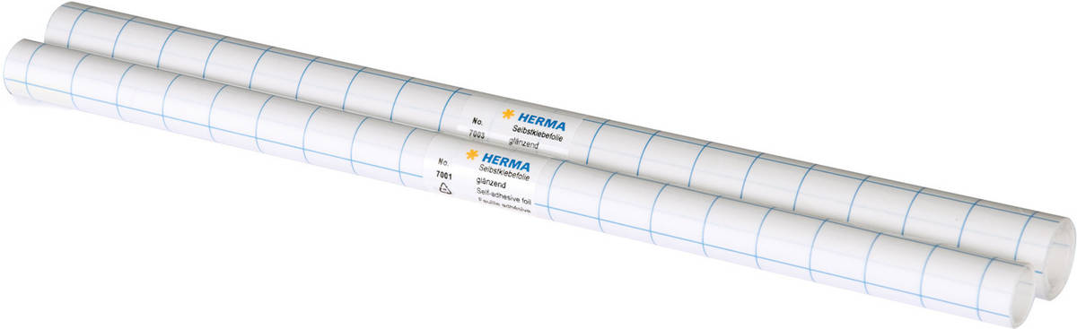 Herma 7003 Forro para libros en rollo 3 m x 40 cm autoadhesivo brillante