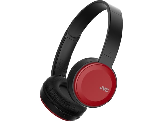 Auriculares Bluetooth JVC HA-S30BT (On ear - Micrófono - Rojo)