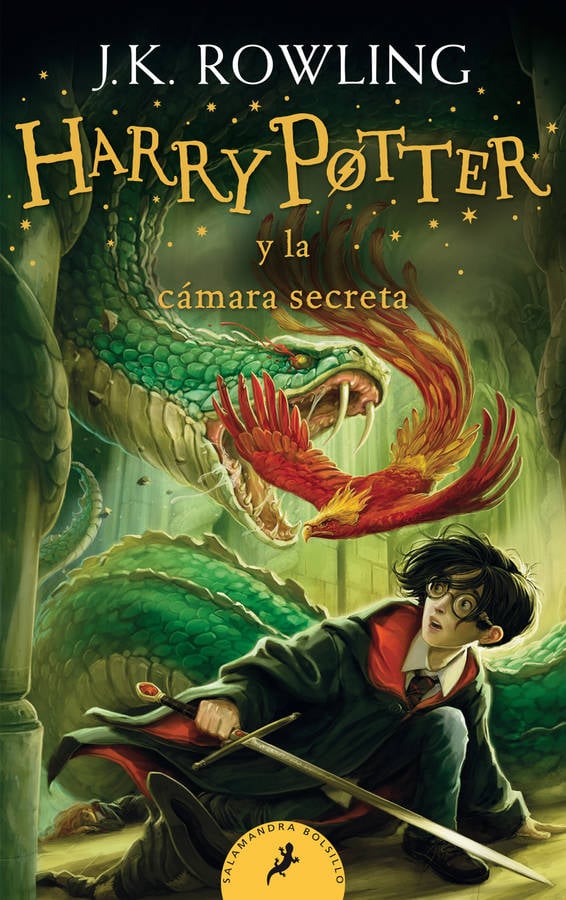 Harry Potter Y la secreta 2 k. rowling. infantil juvenil. editorial salamandra. 2. bolsillo tapa blanda libro