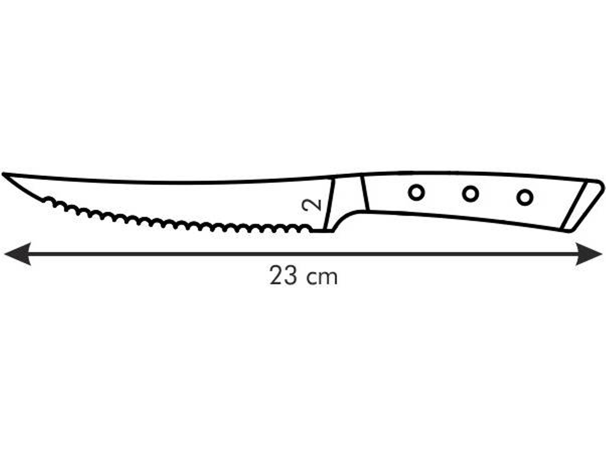 Tacoma AZZA, con 6 cuchillos