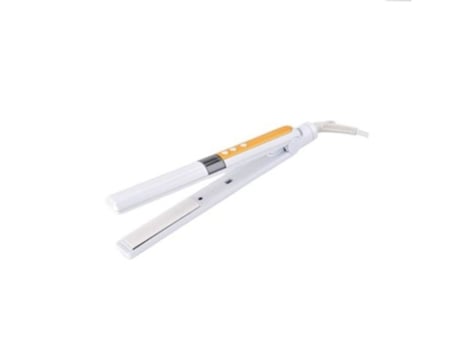 PRITECH Ta-1035 Plancha de Pelo Profesional Blanco Naranja