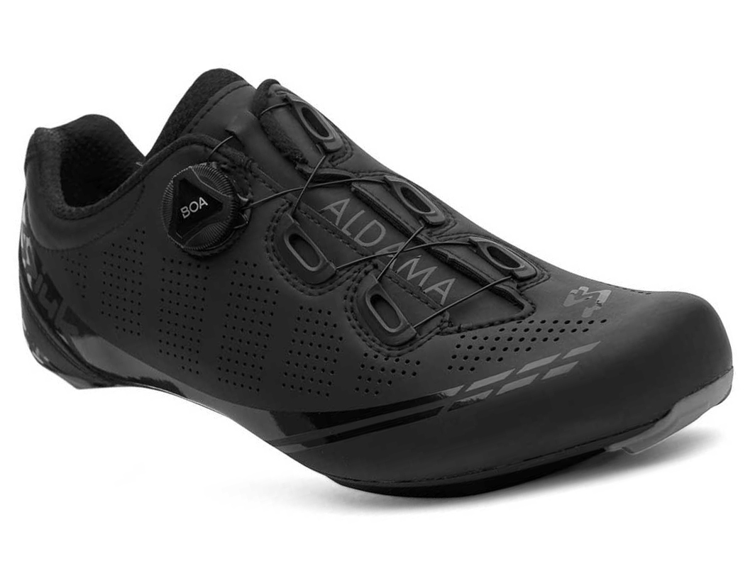 Zapatillas para Hombre SPIUK Carretera Aldama Negro para Ciclismo (EU 46)