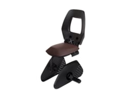 Portabebe One Junior Negro/Marrón BOBIKE BICYCLE SAFETY SEATS