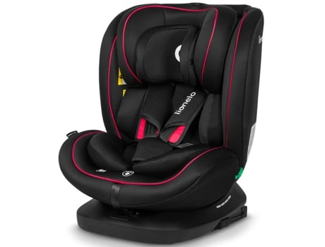 Silla de Coche I-Size LIONELO Bastiaan Rojo Negro