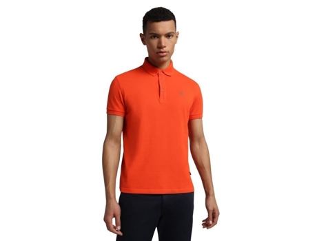 Polo de Hombre NAPAPIJRI Eolanos Outro Rojo (M)