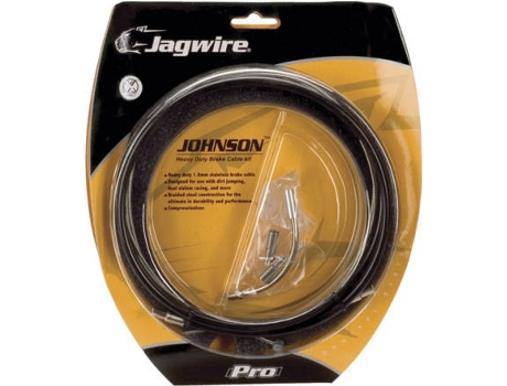 Cable de Freno JAGWIRE Johnson Heavy-Duty Cable Kit-Black (Negro - TU)