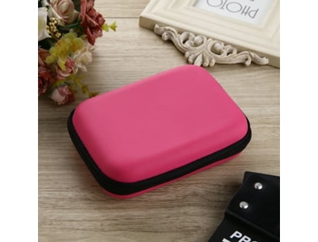 Caja de Protección SLOWMOOSE para Disco Duro Rosa