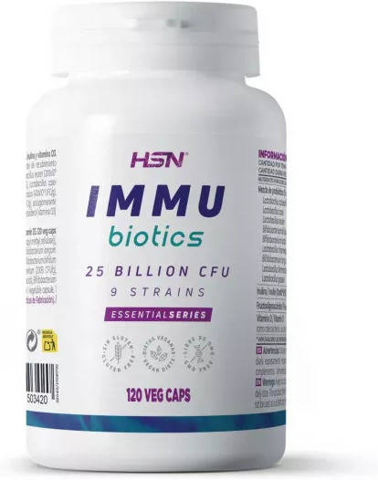 Complemento Alimentar HSN Inmu Biotics (120 veg caps)