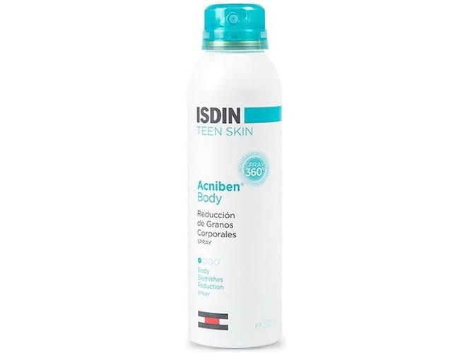 Spray Corporal Isdin teen skin acniben body 150 ml de secado