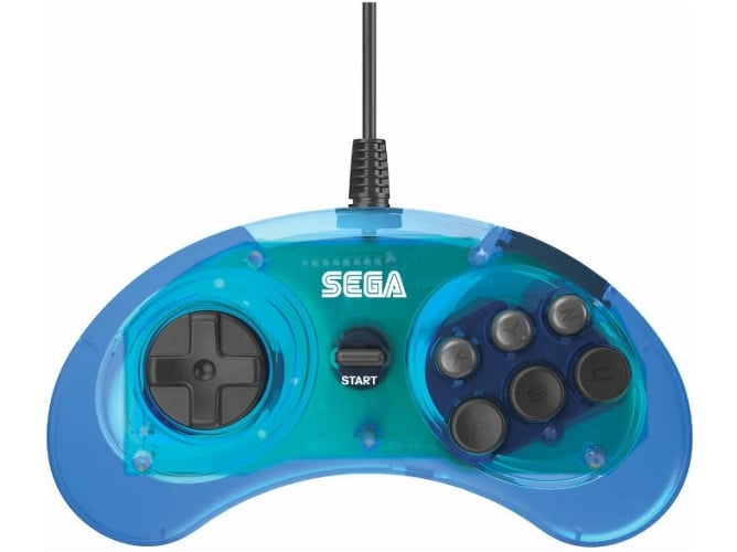 Mando SEGA Mega Drive Azul