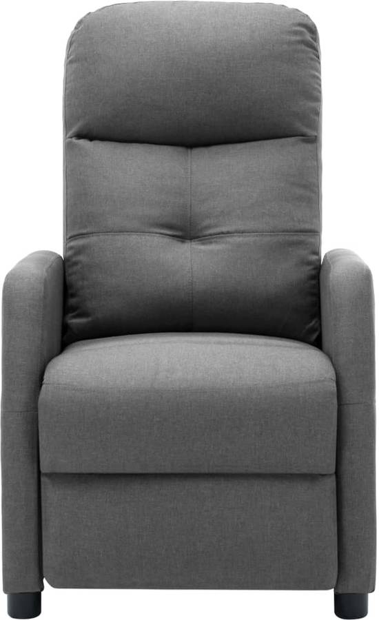 Sillón de Masaje VIDAXL 39 Reclinable Gris