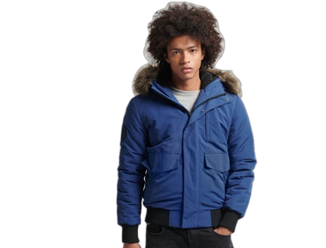 Abrigo para Hombre SUPERDRY (M - Multicolor)