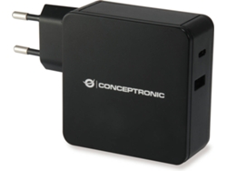 Cargador Adaptador CONCEPTRONIC ALTHEA02B Negro