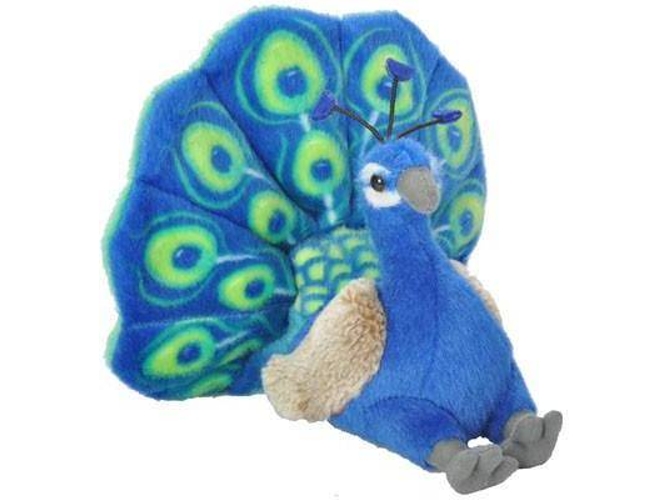 Peluche WILD REPUBLIC CK-Mini Pavo Real (Tam: 20 cm)