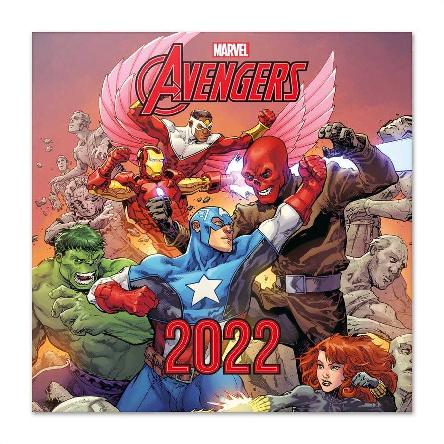 Calendario ERIK EDITORES 2022 30X30 Marvel Los Vengadores