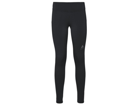 Pantalones Ajustados para Mujer ODLO Malla Core Warm Bl Negro para Montaña (S)