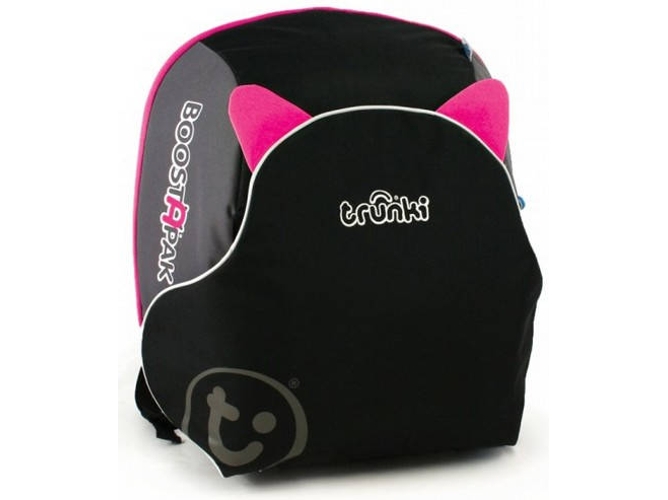 Boostapak Mochila De viaje asiento alzador y silla coche grupo 2 3 rosa 22322 23