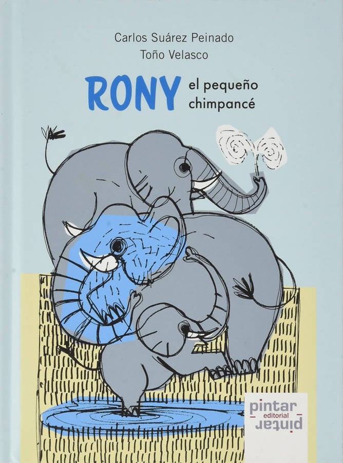 Libro Rony El Pequeño Chimpancé de Carlos Suárez Peinado (Español)