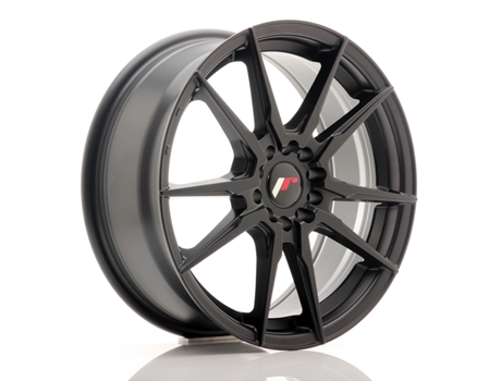 Llanta Japan Racing Jr21 17X7 Et 40 5X108 5X112 Cb 74,1 Negro