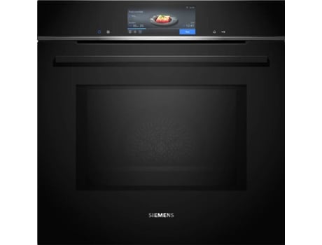 Horno Microondas Integrable SIEMENS HM778GMB1 (67 L - Hidro e Pirolítico - Negro)