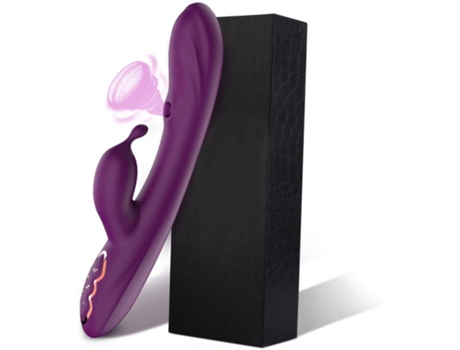 PETHUEL Vibrators 7 Frecuencia Vibrador Doble Cabezal ZDB-A22-0428-1 Morado