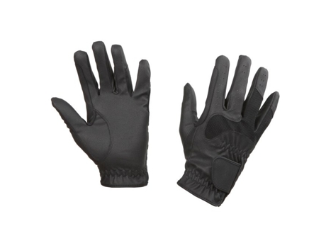 Guantes para Equitación KERBL (Mujer - Negro - M)