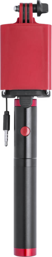 Powerbank y Selfie Stick SMARTEK 2.200 mAh Rojo (Universal)