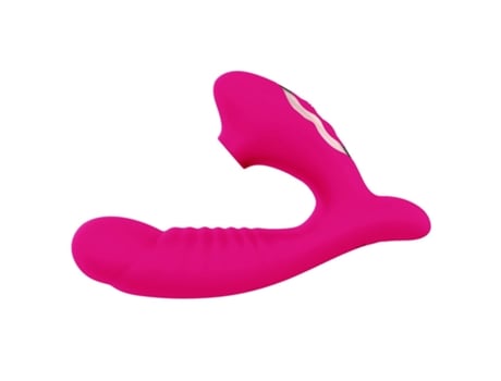 Vibrador de masaje de succión multifrecuencia para mujer (rosa roja) VEANXIN