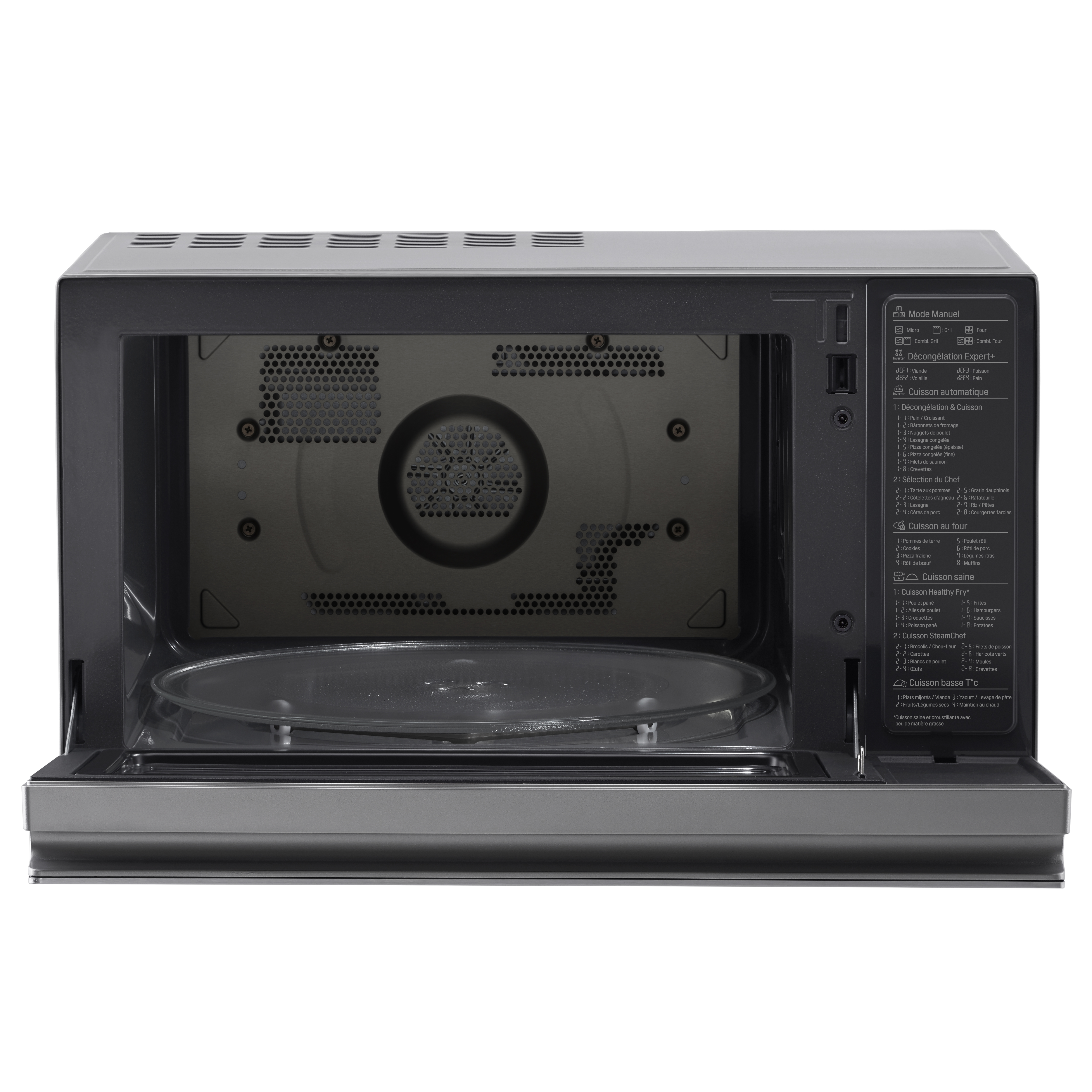 Microondas LG MJ3965ACS (39 L - Convección - Inox)