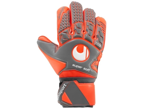 Guantes de Portero de Fútbol UHLSPORT Aerored Supersoft (Adulto - Laranja)