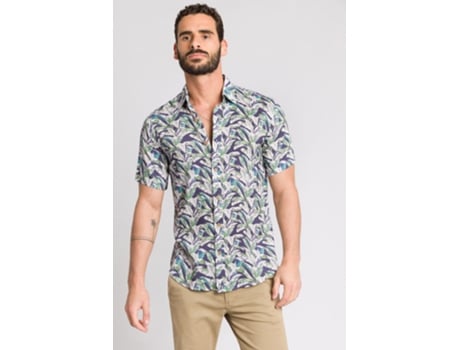 Camisa de Hombre THROTTLEMAN Viscosa Multicolor (S)