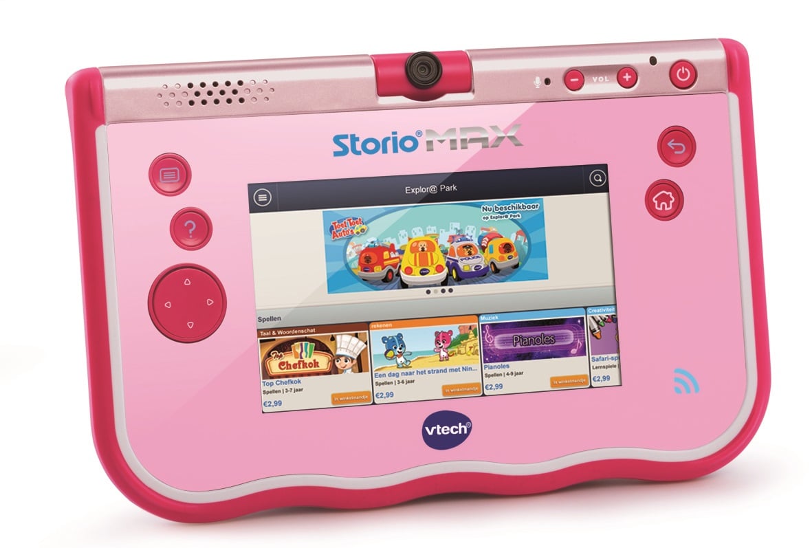 Tablet para Niños VTECH Storio Max (5'' - 8 GB - Wi-Fi - Rosa)