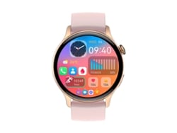 SHAH ARPAN Reloj inteligente H85 con pantalla AMOLED de 1,43 pulgadas, llamadas Bluetooth con un solo toque, dorado GODTVAGT