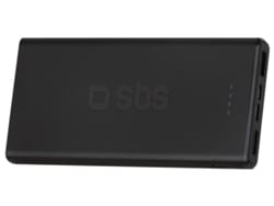 Powerbank SBS TTBB10000FASTK (10000 mAh - 2 USB - Negro)