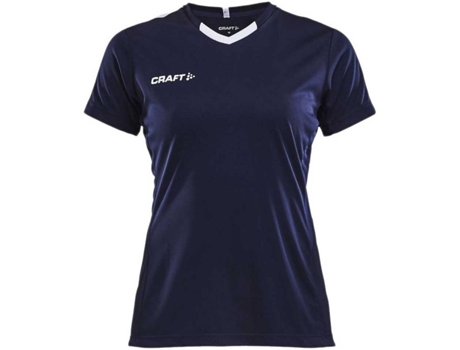 Camiseta de Mujer para Fútbol CRAFT Progress Contrast Azul (S)