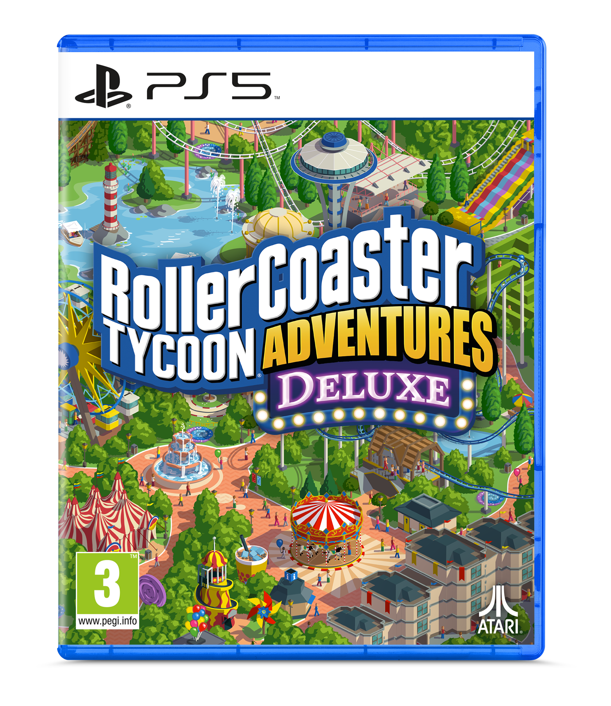 Juego PS5 Rollercoaster Tycoon Adventures Deluxe