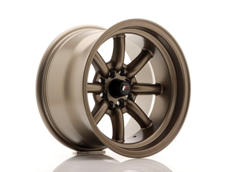 Llanta Japan Racing Jr19 15''X9 Et -13 4X100 4X108 Cb 73,1 Bronce