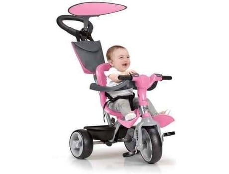 Triciclo Baby Plus music pink famosafeber mmusic rosa 3