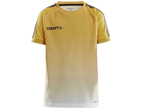 Camiseta de Hombre para Fútbol CRAFT Control Fade Amarillo (122 / 128 cm)