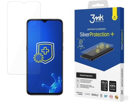 Protector Cristal Templado Xiaomi Redmi 9 3MK Antibacteriano