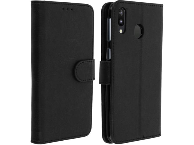 Funda Samsung Galaxy M20 AVIZAR Book Negro